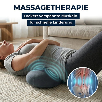 Beheizbares Massagegerät für eine tiefgehende Entspannung des Rückens