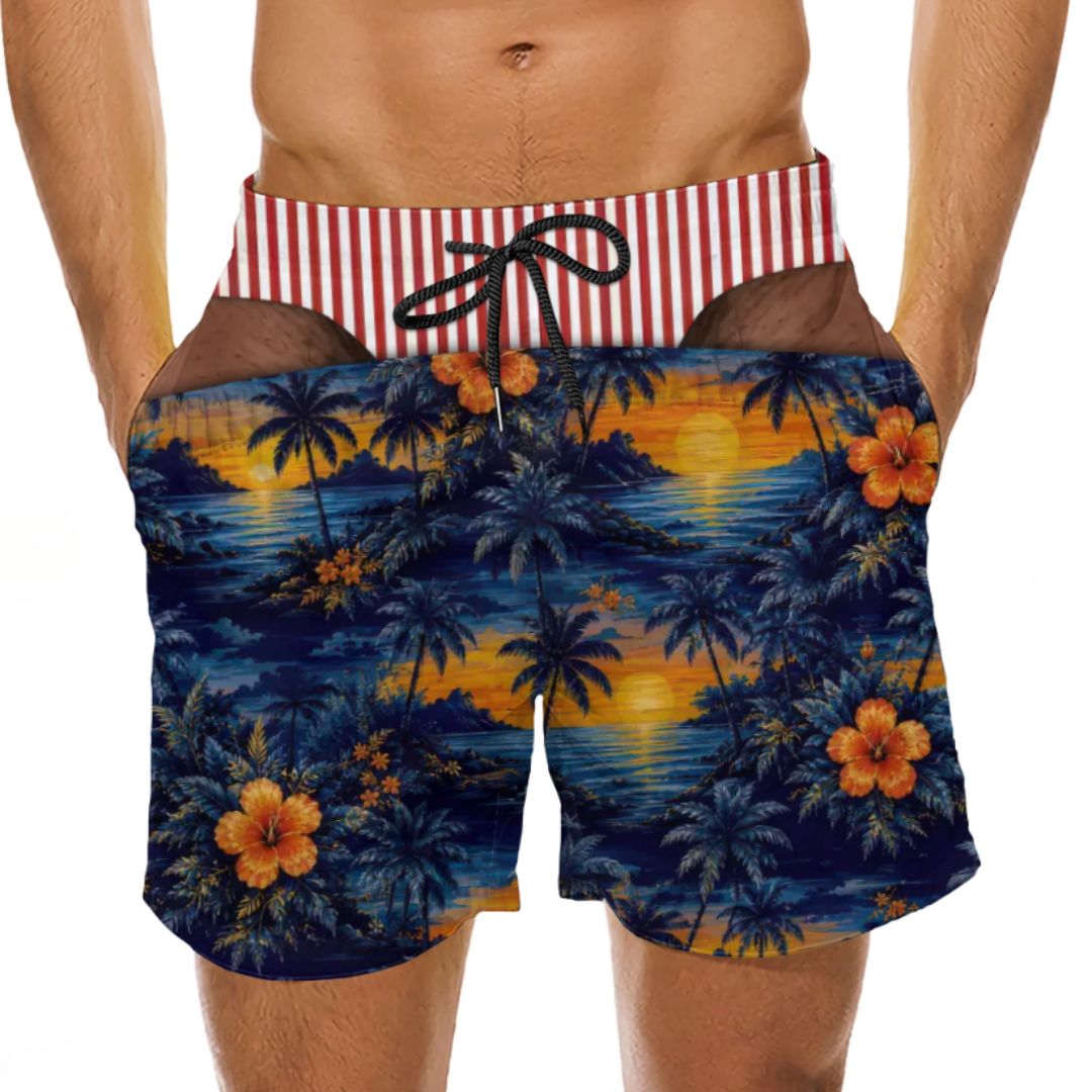 Short de bain homme original
