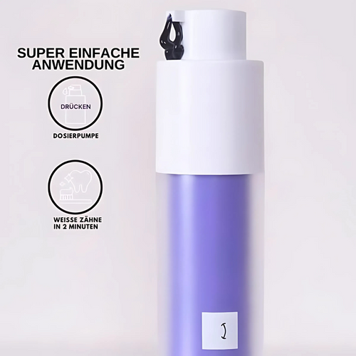 Violettes Zahnserum gegen Gelbstich