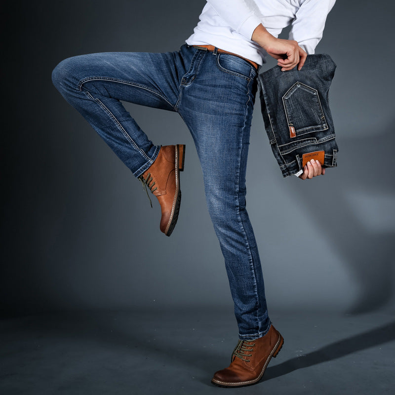 Bequeme Slim-Fit-Stretchjeans für Herren