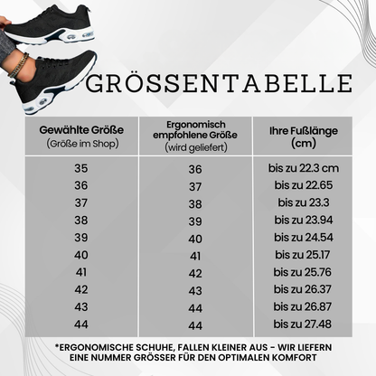 Chaussures orthopédiques confortables avec amorti