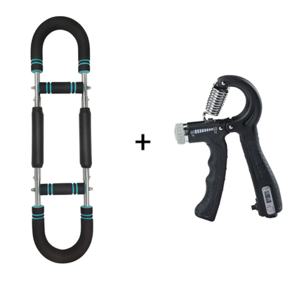 Verstellbare Trainingsstange für Arme und Brustmuskeln