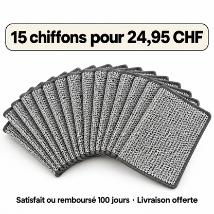 Chiffons de Nettoyage Anti-Rayures Réutilisables