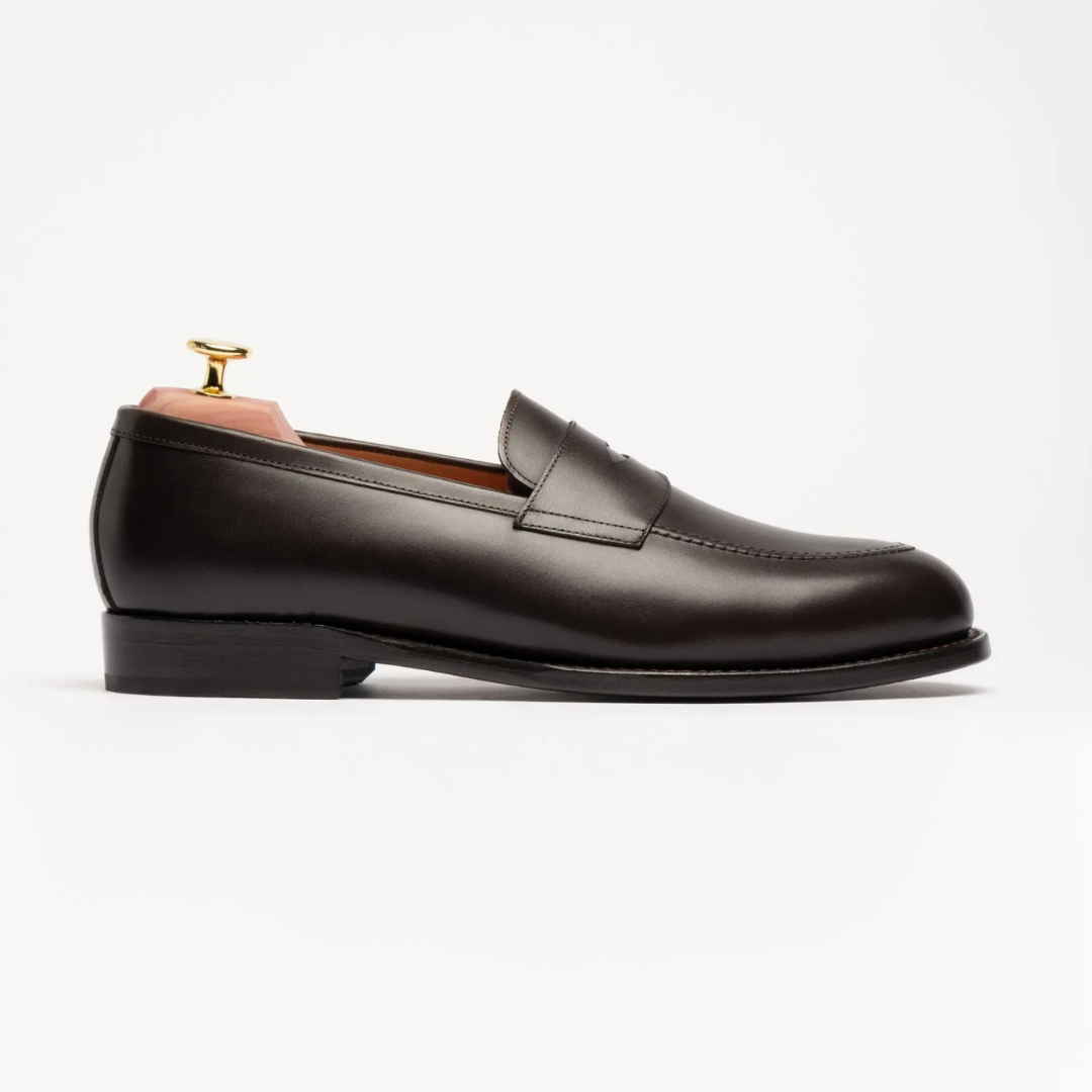 Elegante Herren-Leder-Mokassins