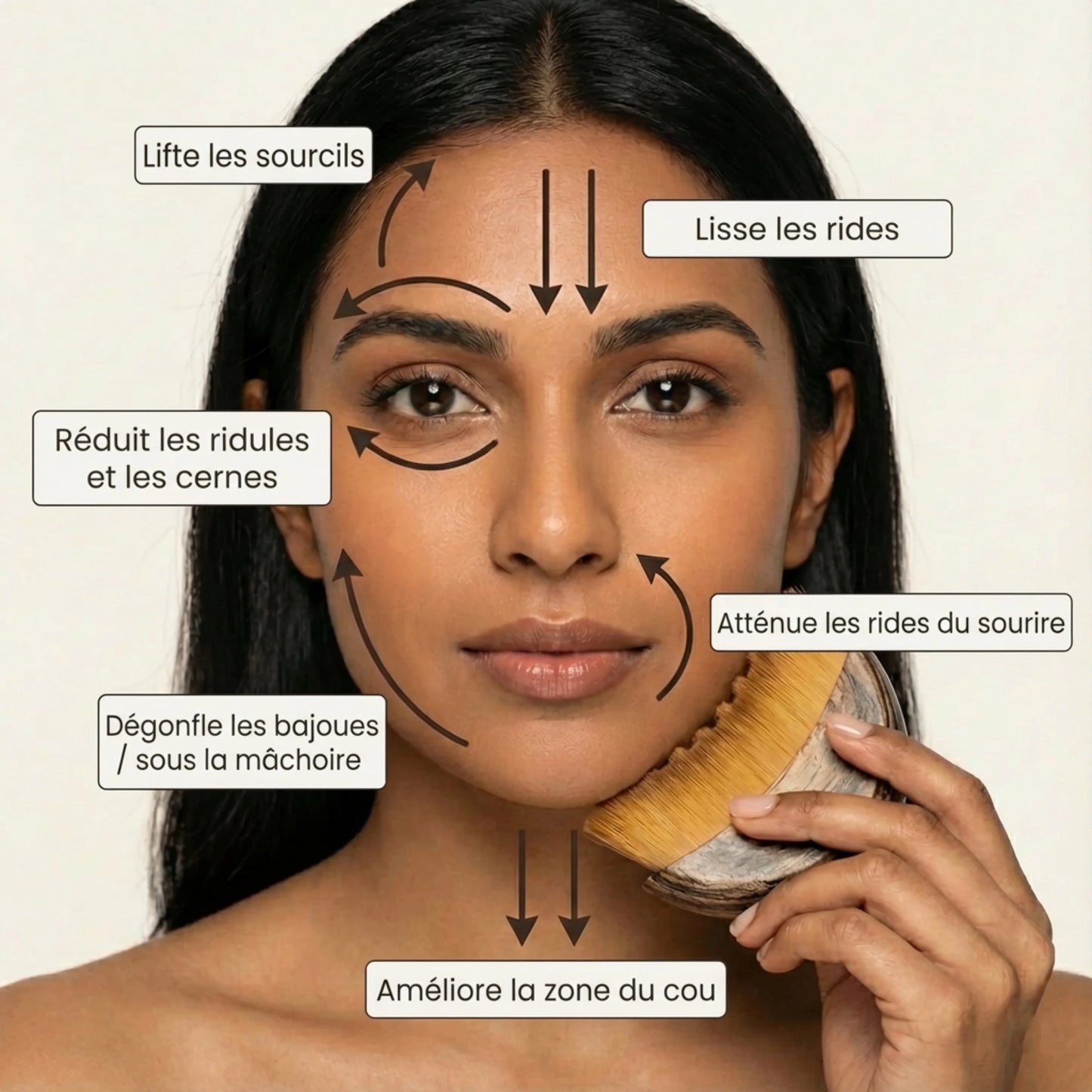 Gesichtsmodellierbürste