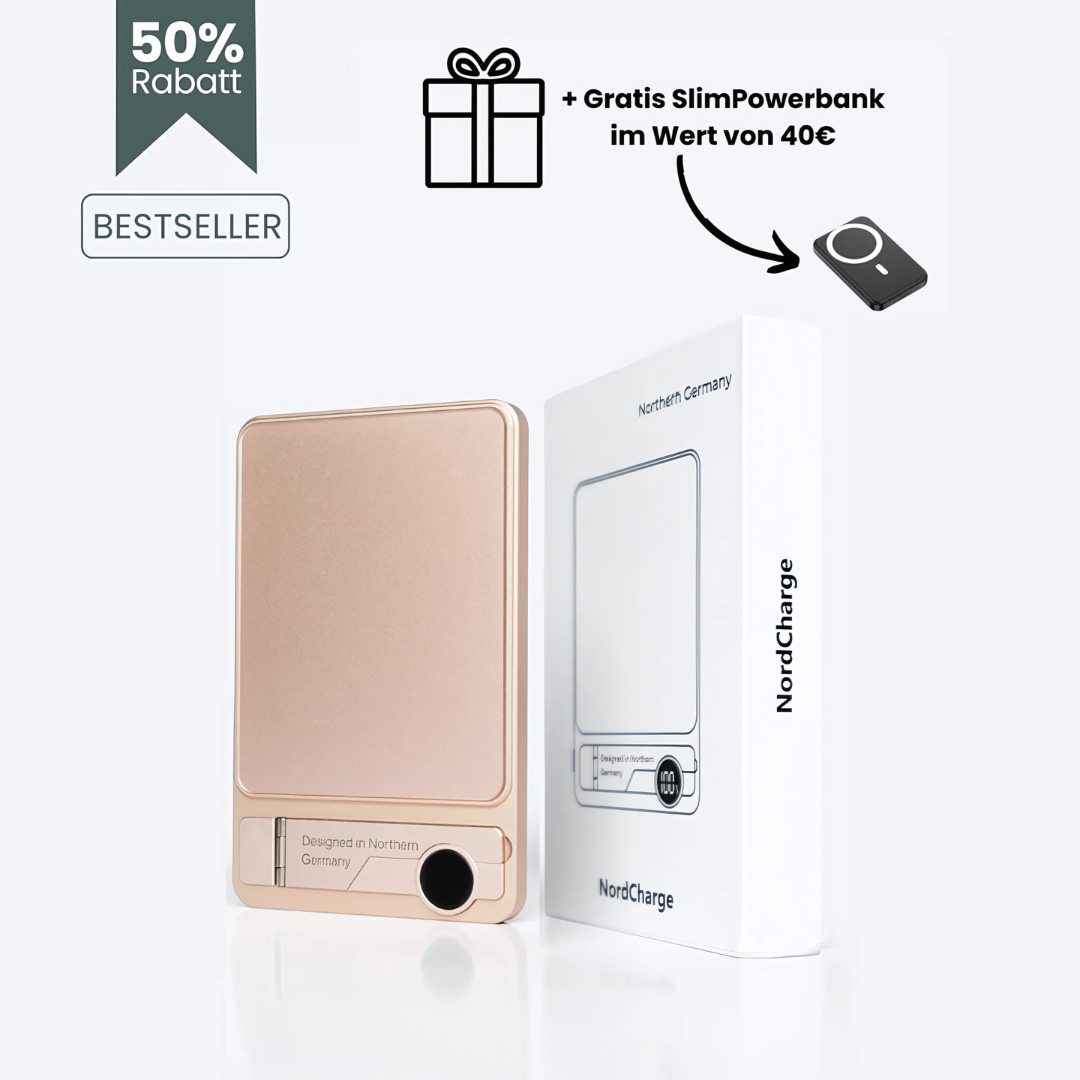 Magnetische Powerbank mit Display