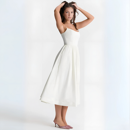 Damen Midikleid mit Trägern