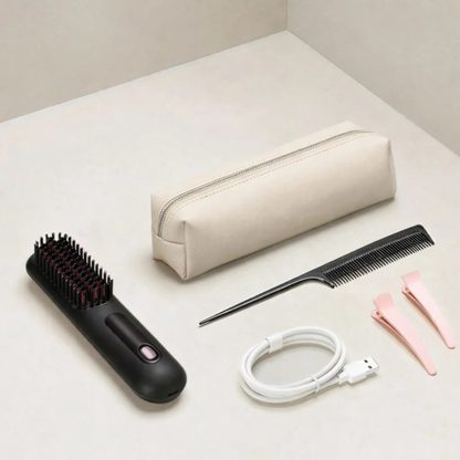 Beheizbare Glättungsbürste