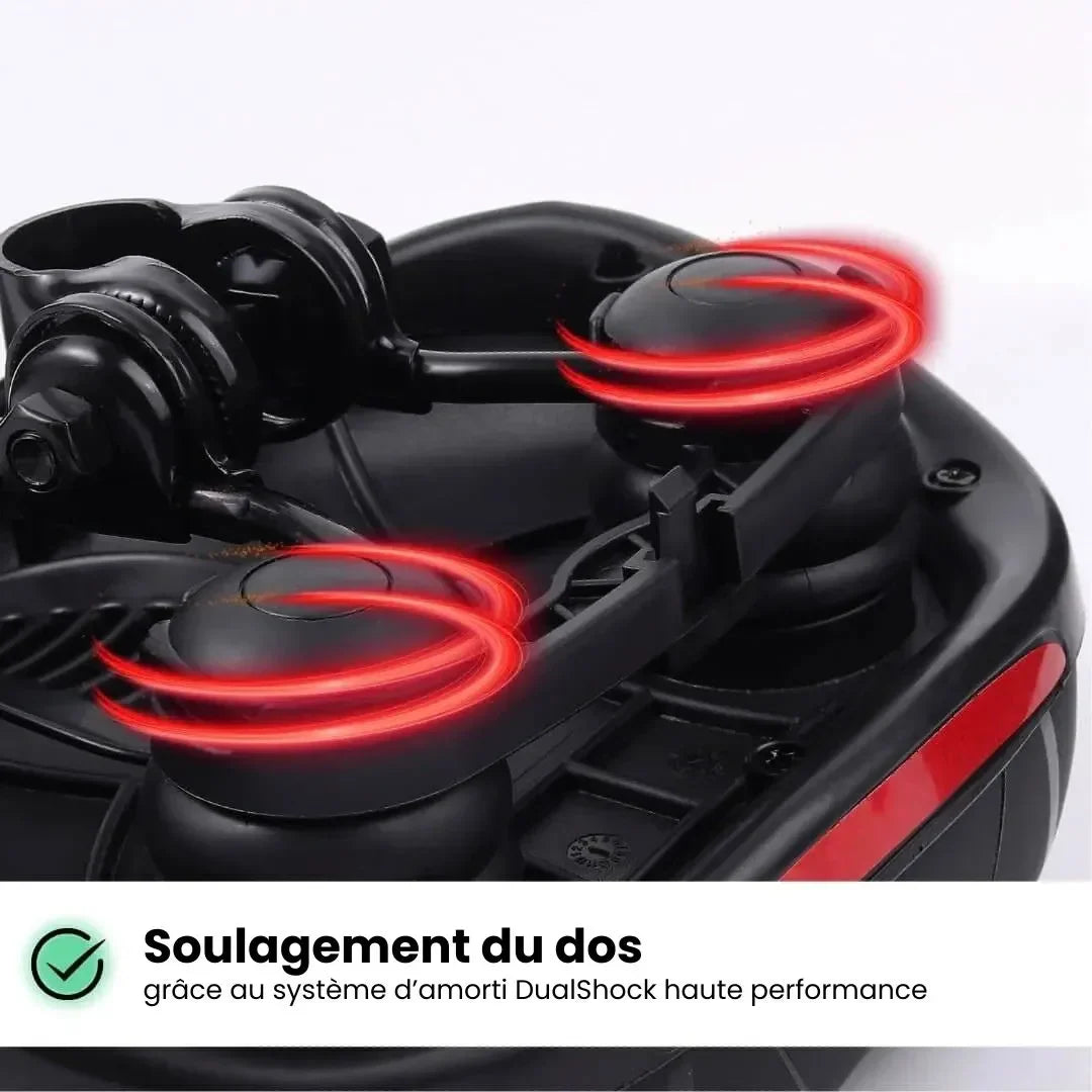 Selle de vélo ultra-confortable pour réduire les douleurs