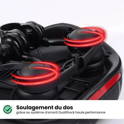 Selle de vélo ultra-confortable pour réduire les douleurs