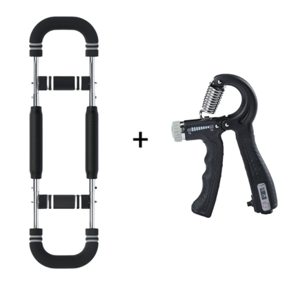 Verstellbare Trainingsstange für Arme und Brustmuskeln