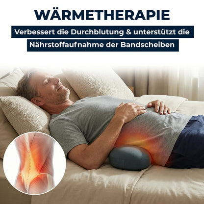 Beheizbares Massagegerät für eine tiefgehende Entspannung des Rückens