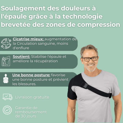 ÉpauleConfort® - Libérez-vous des douleurs avec notre soutien innovant pour l'épaule