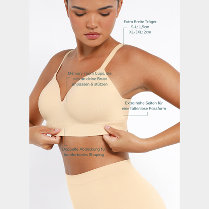 Soutien-gorge confort sculptant sans armatures
