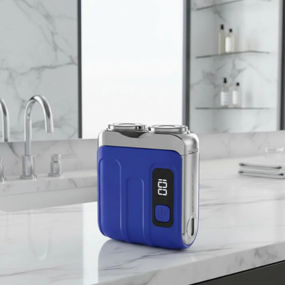 Kompakter Akku-Rasierer