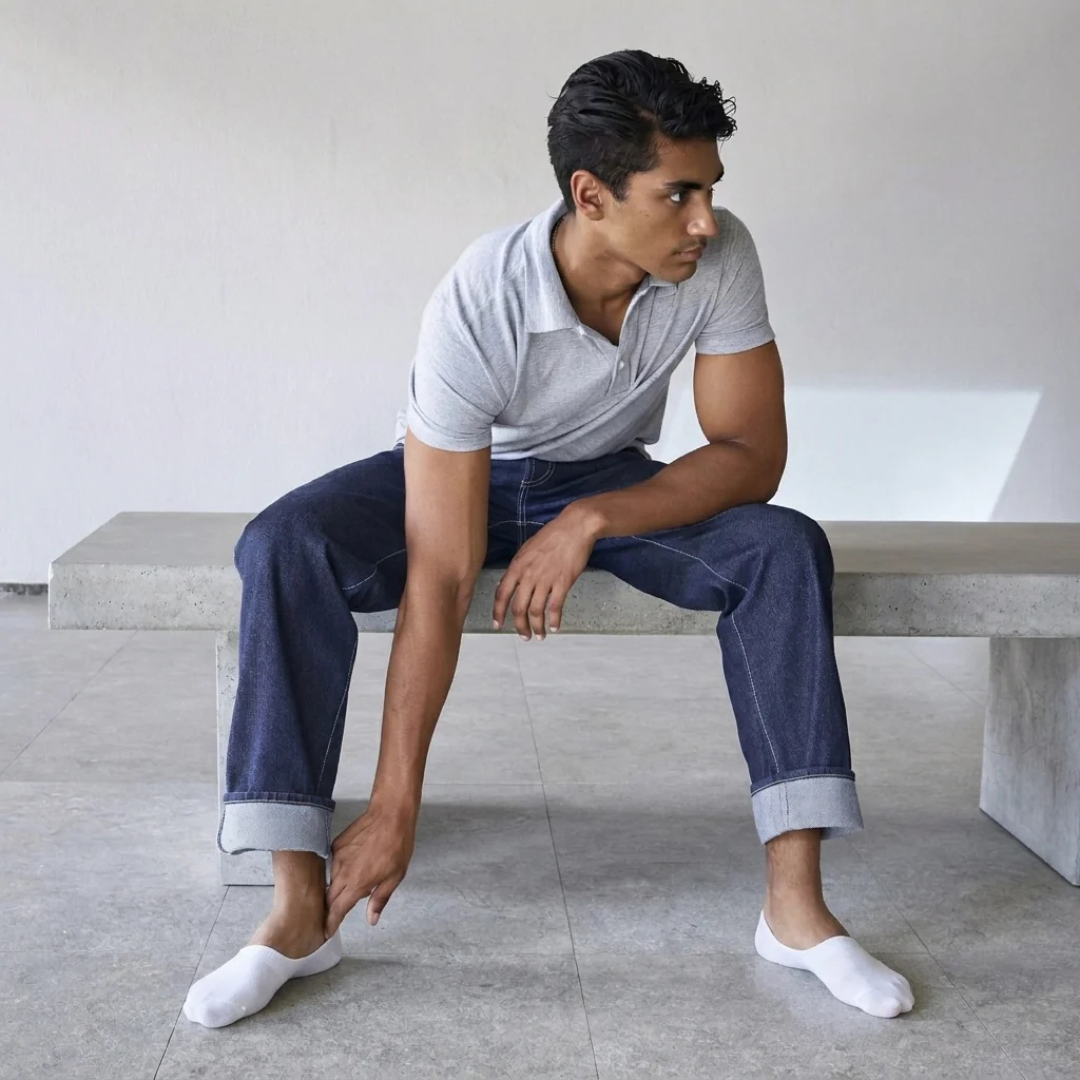 5 Paar unsichtbare kurze Socken für Schuhe