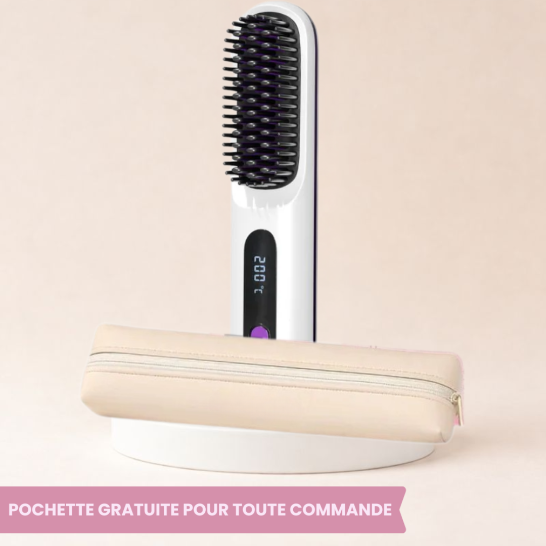 Beheizbare Glättungsbürste