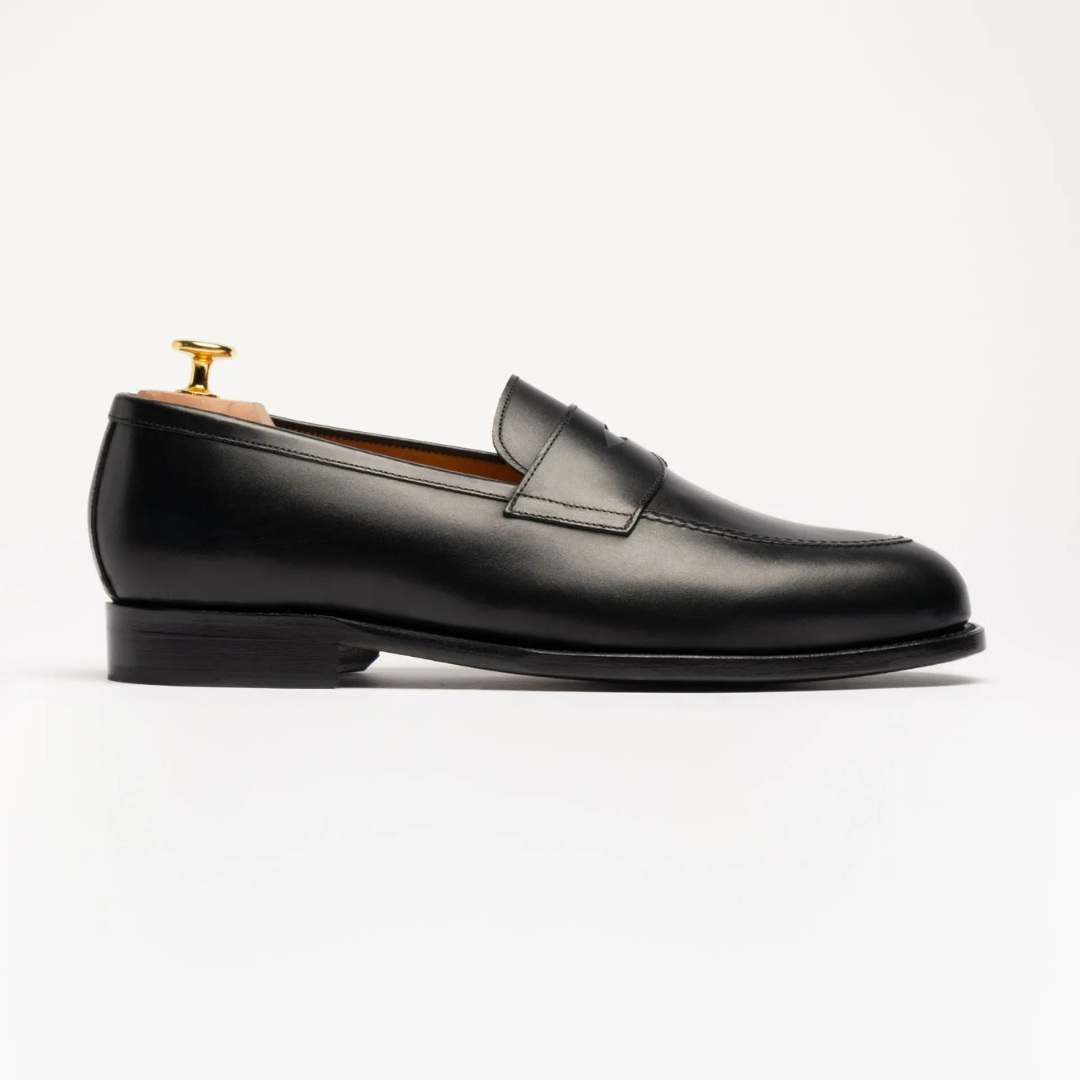 Elegante Herren-Leder-Mokassins