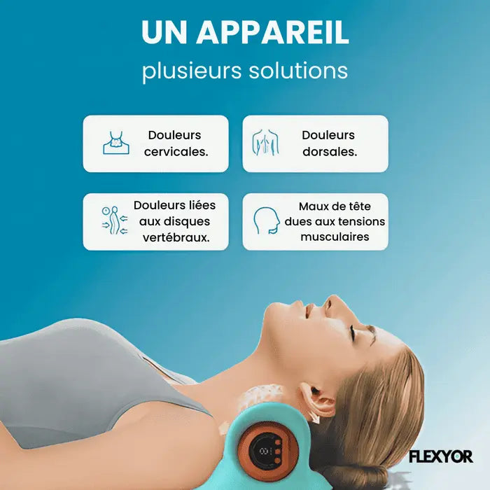 Masseur Cervical 4EN1 V2 - FLEXYOR®