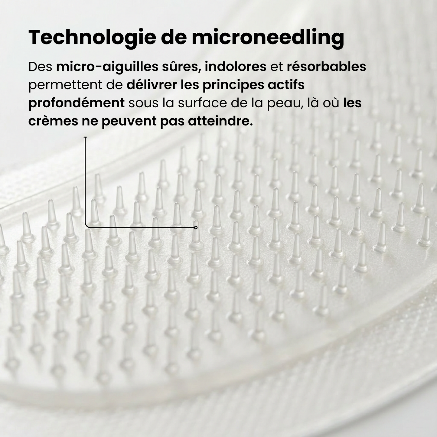 Anti-Augenringe-Patches mit Mikronadeln