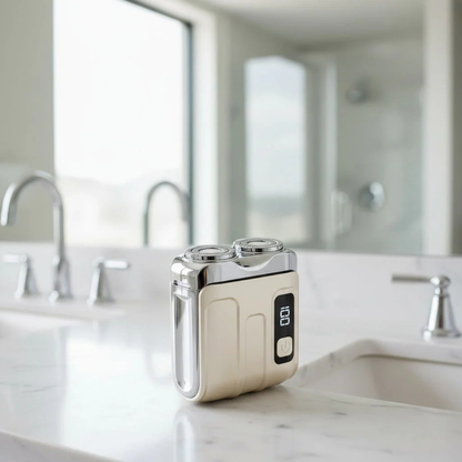 Kompakter Akku-Rasierer