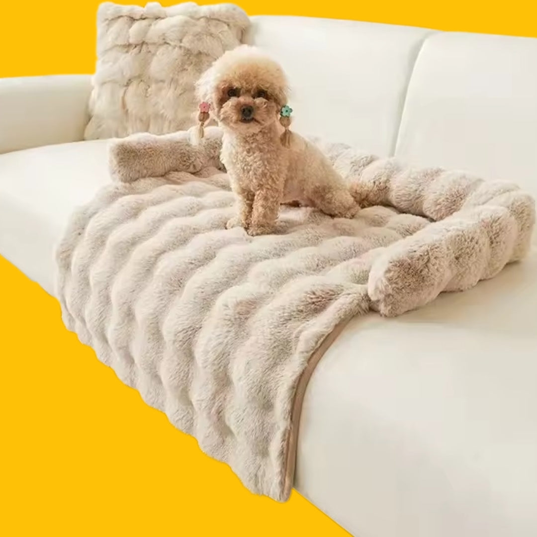 Canapé-lit doux et confortable pour chien