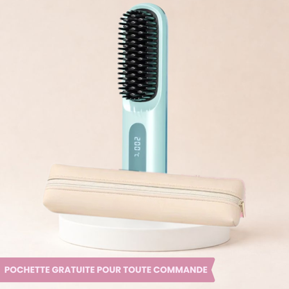 Beheizbare Glättungsbürste