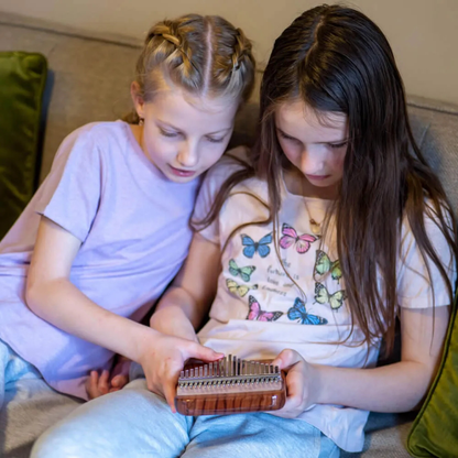 Kalimba en bois de corail africain