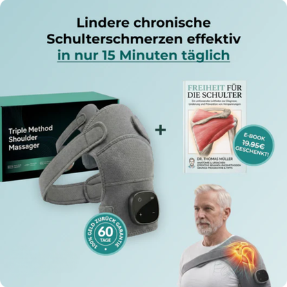 3-in-1-Massagegerät zur Linderung von Schulterschmerzen