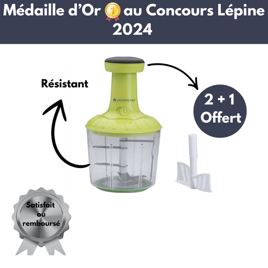 Hachoir à légumes manuel efficace