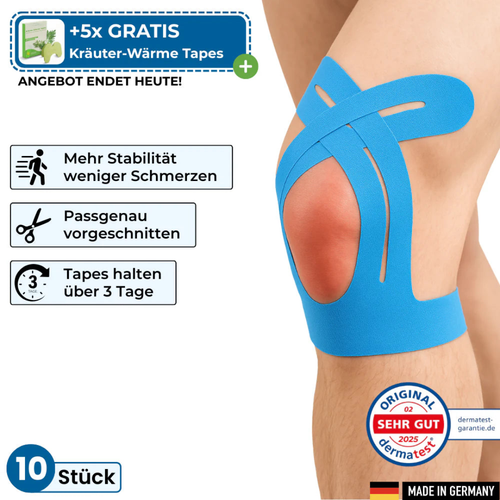 Ruban de K-Taping auto-adhésif pour soulagement musculaire