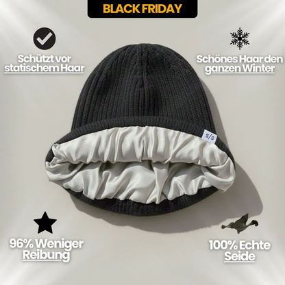 Bonnet thermique en soie hiver