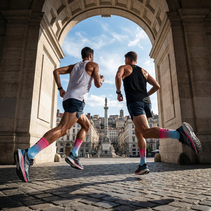 Chaussettes running respirantes maintien optimal sport