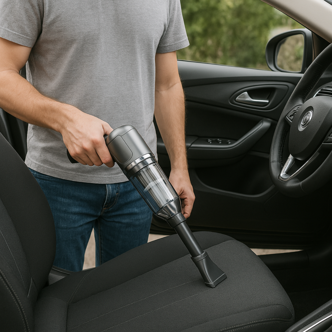 Aspirateur sans fil voiture compact et rechargeable