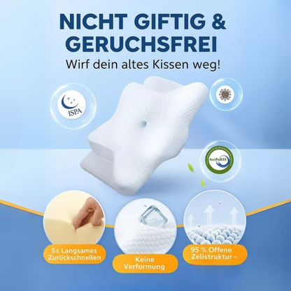 Orthopädisches Nackenkissen zur Unterstützung