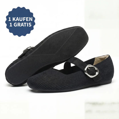 Bequeme Ballerinas für Damen in weiter Passform