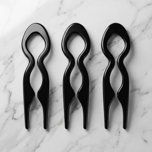 Pinces à Cheveux Françaises (Lot de 3)