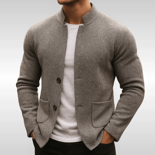 Gilet en Maille Texturée Élégant pour Homme