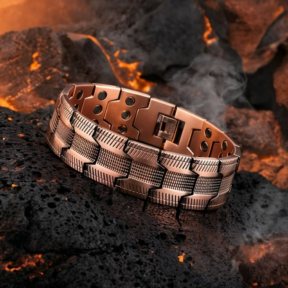 Magnetisches Armband aus Kupfer für Herren