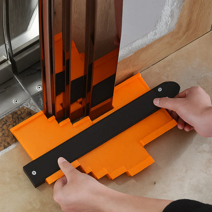 Jauge de contour 25 cm avec verrouillage – Outil de mesure pour découpes précises