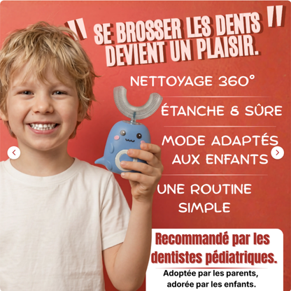 Brosse à dents 360° pour enfants