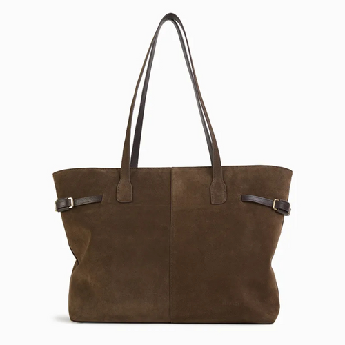 Sac cabas en cuir souple