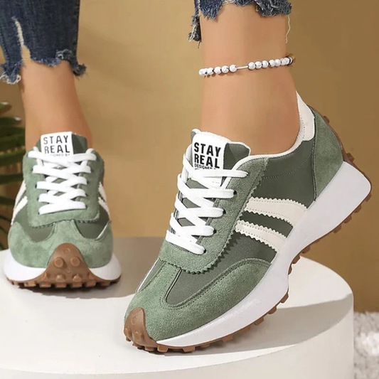 Baskets ergonomiques confort femme