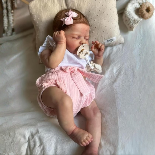 Poupée bébé réaliste en silicone souple
