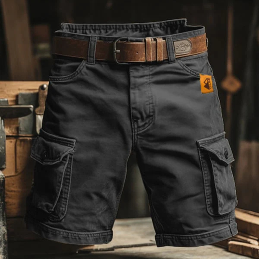 Herren-Cargo-Shorts mit mehreren Taschen