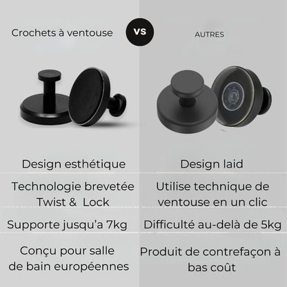 Wandhaken mit Saugnapf