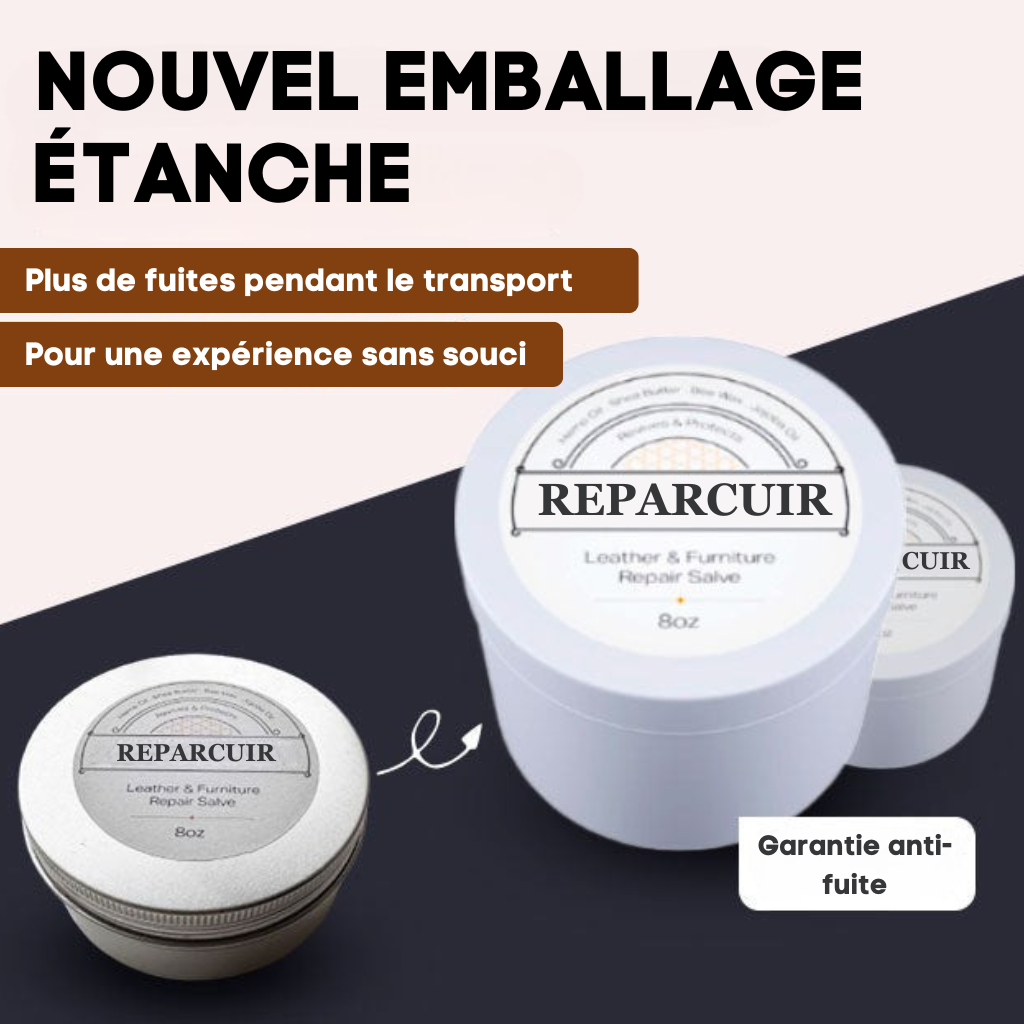 Reparcuir - Baume réparateur pour le cuir et les meubles