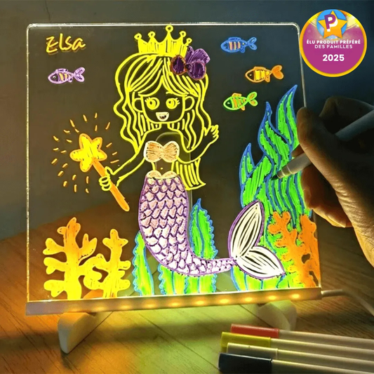 Tablette lumineuse de dessin pour enfants