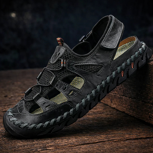 Sandales Homme en Cuir Confortables