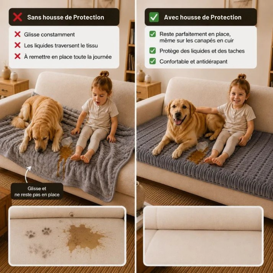 Housse de Protection Canapé Résistante